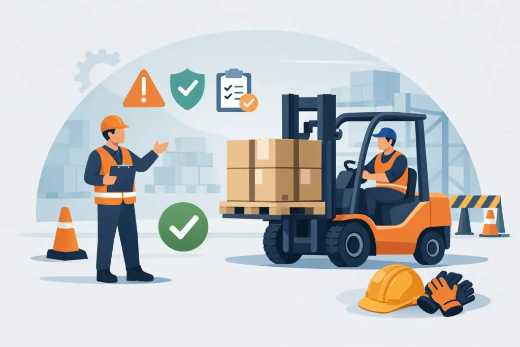 Forklift Safety Improvement Example That Works