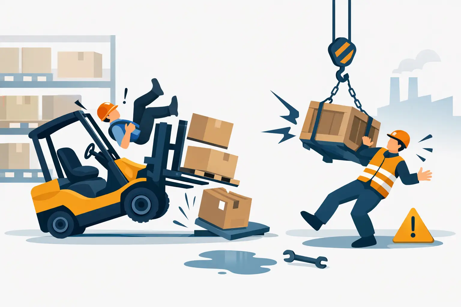What Causes Forklift Accidents at Work?
