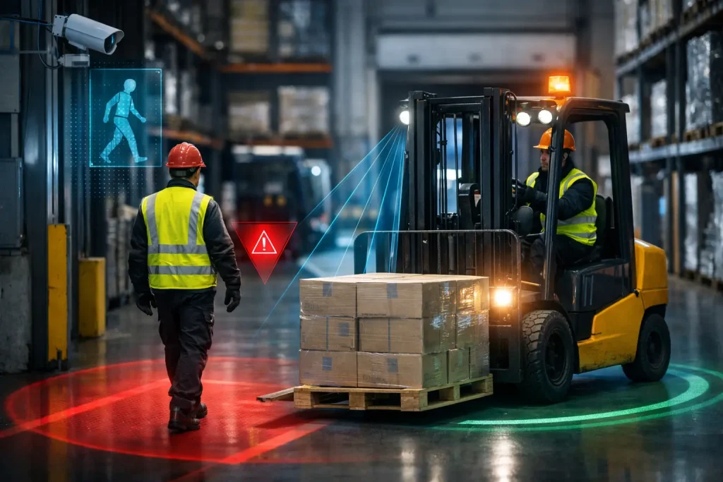 How to Improve Forklift Visibility at Work