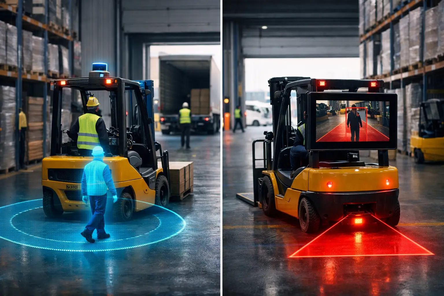 Forklift Sensors vs Cameras for Safer Sites