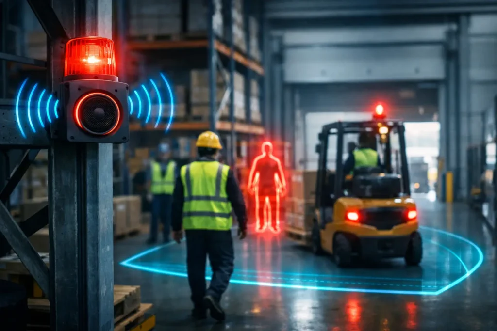 Audible Visual Alarm Systems for Safer Warehouses