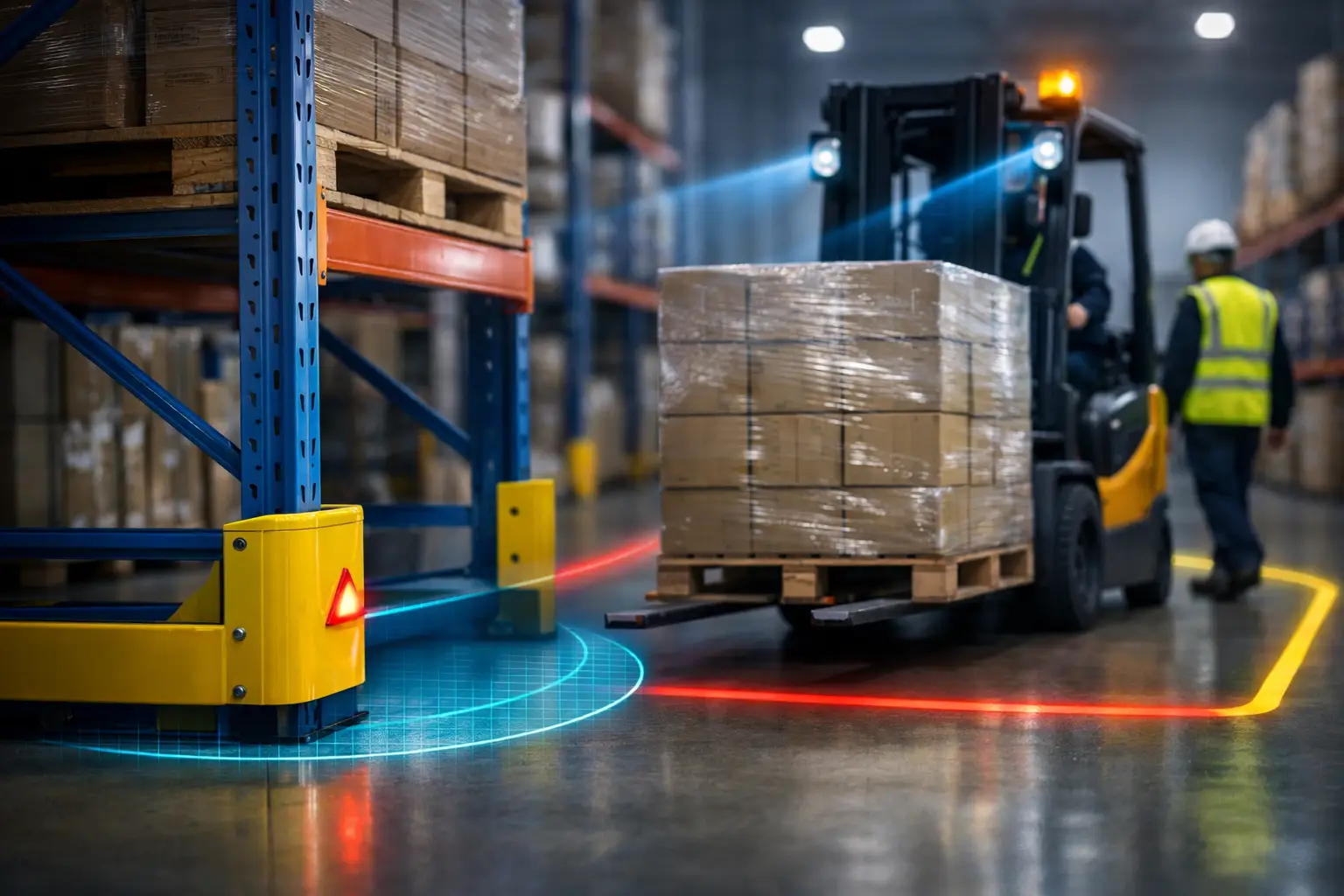 7 Practical Ways to Reduce Pallet Rack Impacts