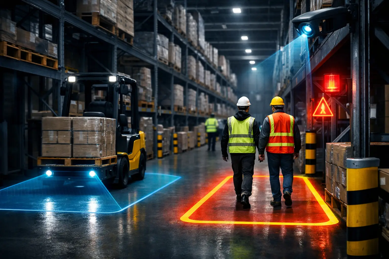 Aisle Traffic Safety Plan for Safer Warehouses