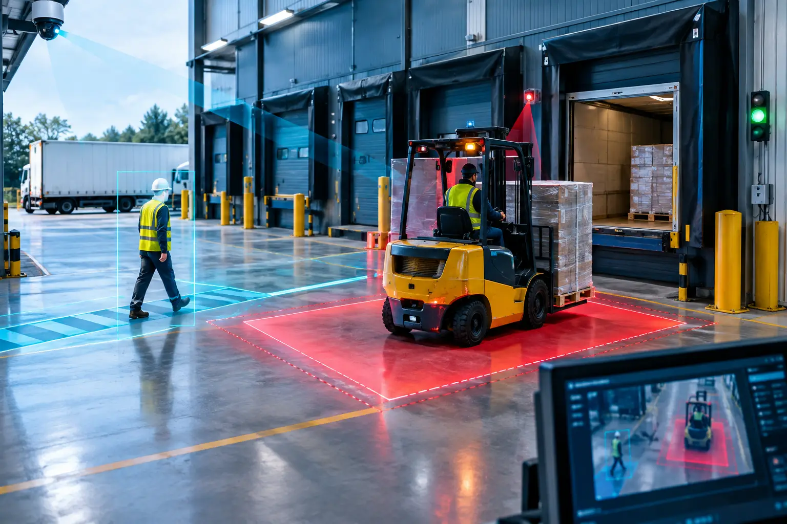 Loading Dock Traffic Guide for Safer Operations