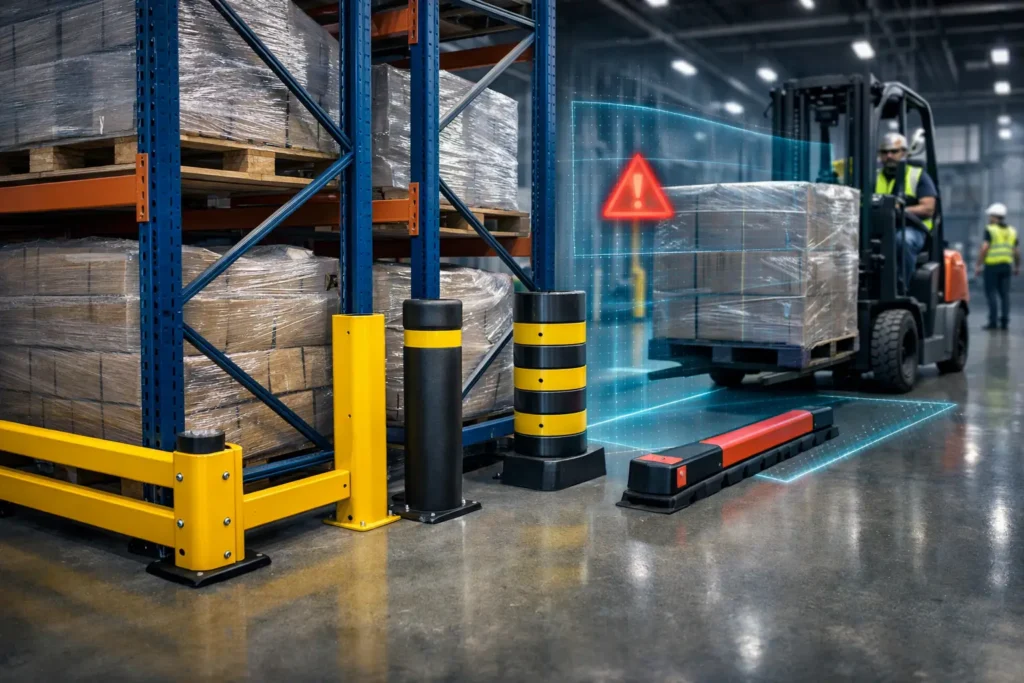 Pallet Rack Protection Types That Prevent Damage