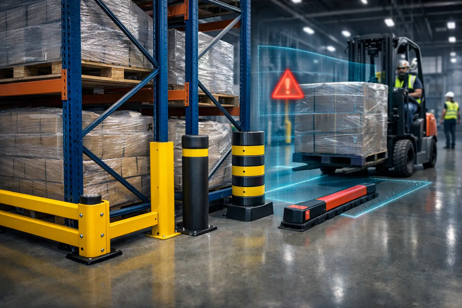 Pallet Rack Protection Types That Prevent Damage